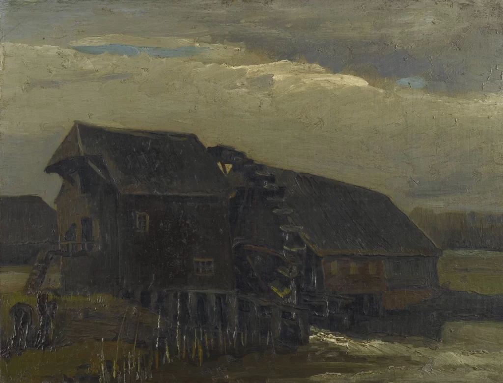 Watermill at Opwetten Van Gogh