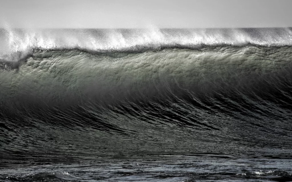 wave ocean water motion power