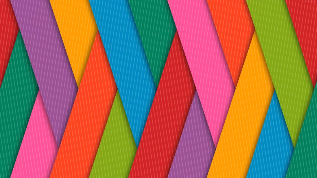 Vibrant Colors Geometric Pattern Abstract Design Modern Artistic