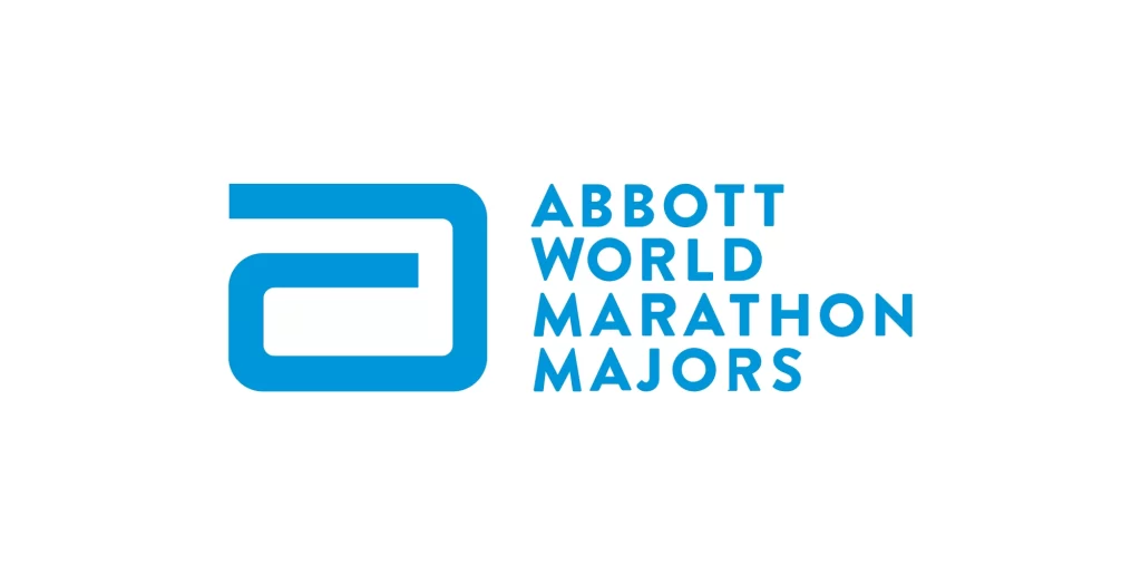 Abbott World Marathon Majors Blue Logo