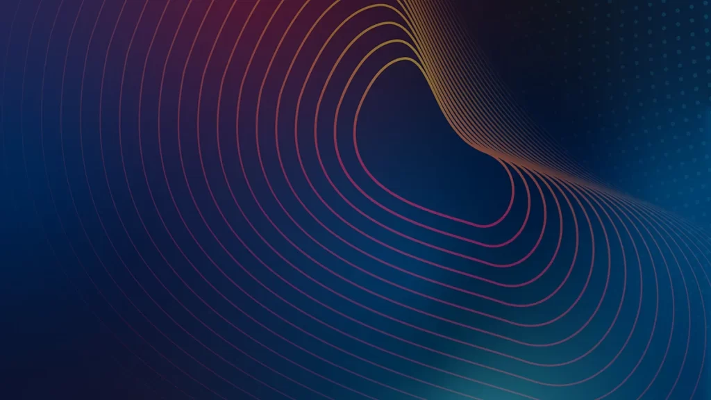 Dark Geometric Gradient Lines Background
