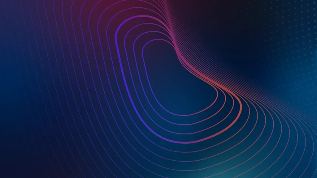Futuristic Tech Background Geometric Lines