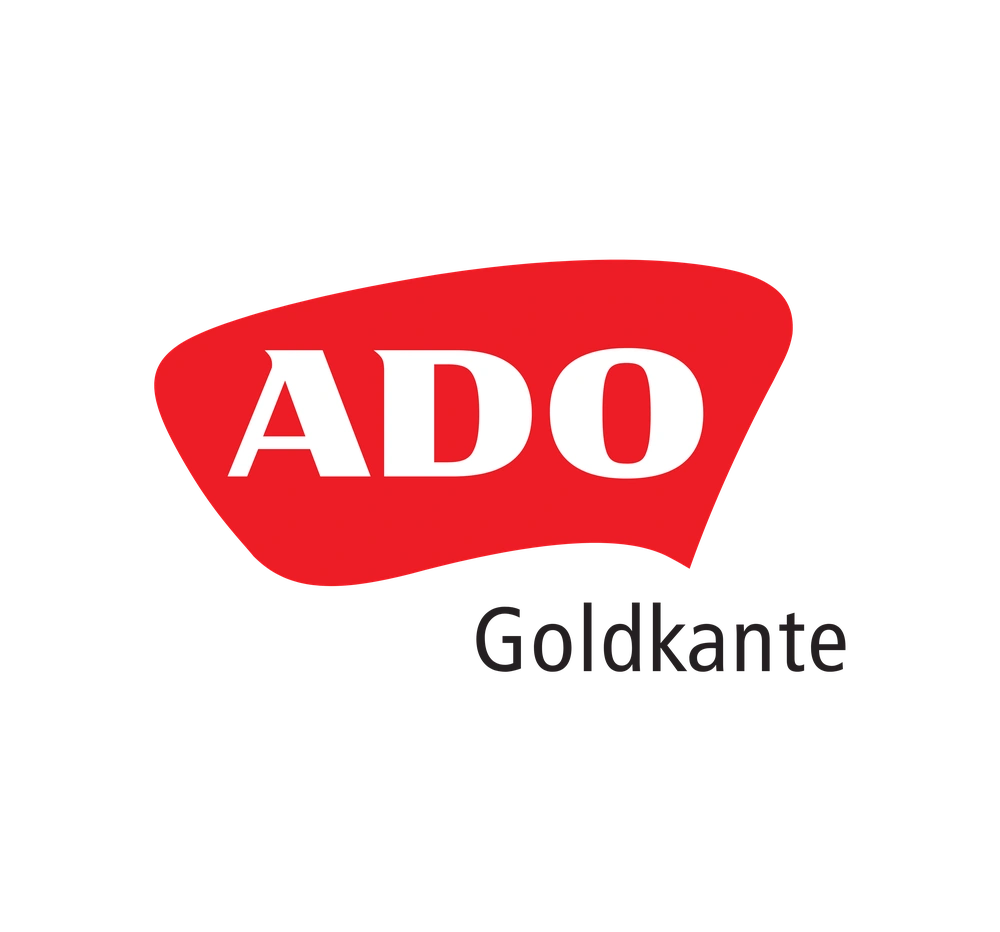 ADO Goldkante wordmark logo