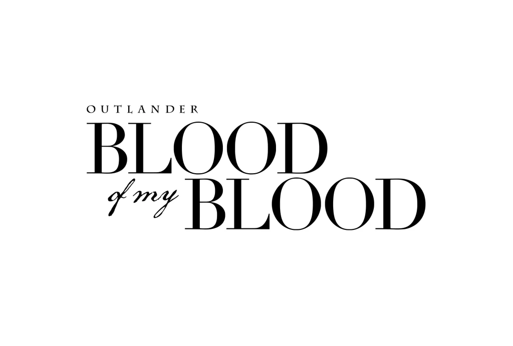 Blood Of My Blood Wordmark Logo