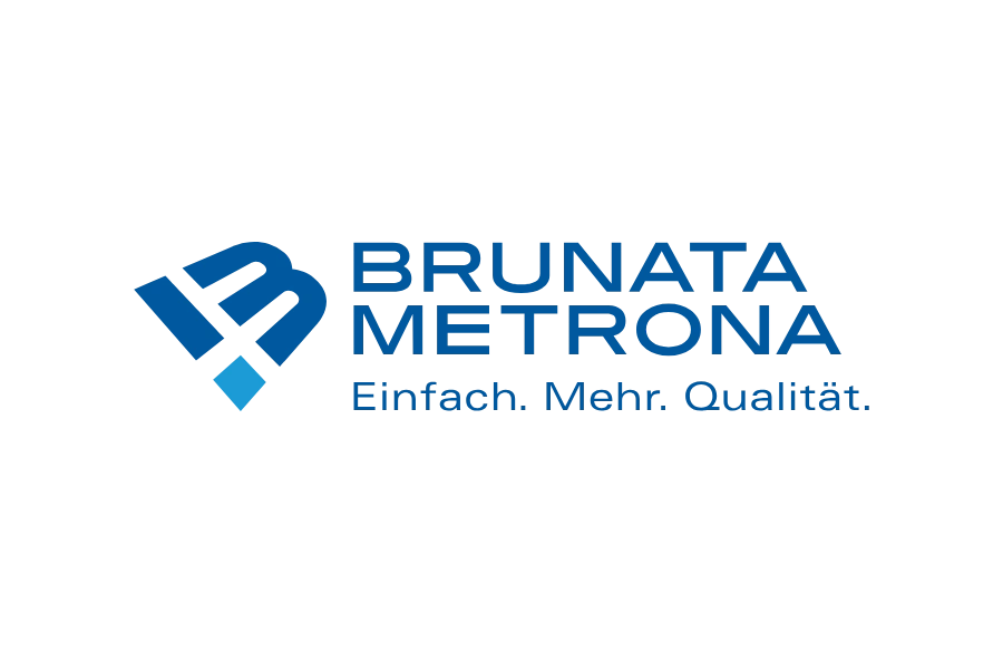 Brunata-Metrona Modern Logo