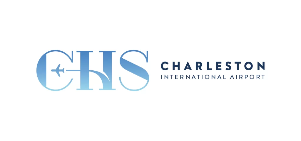Charleston International Airport Wordmark Logo