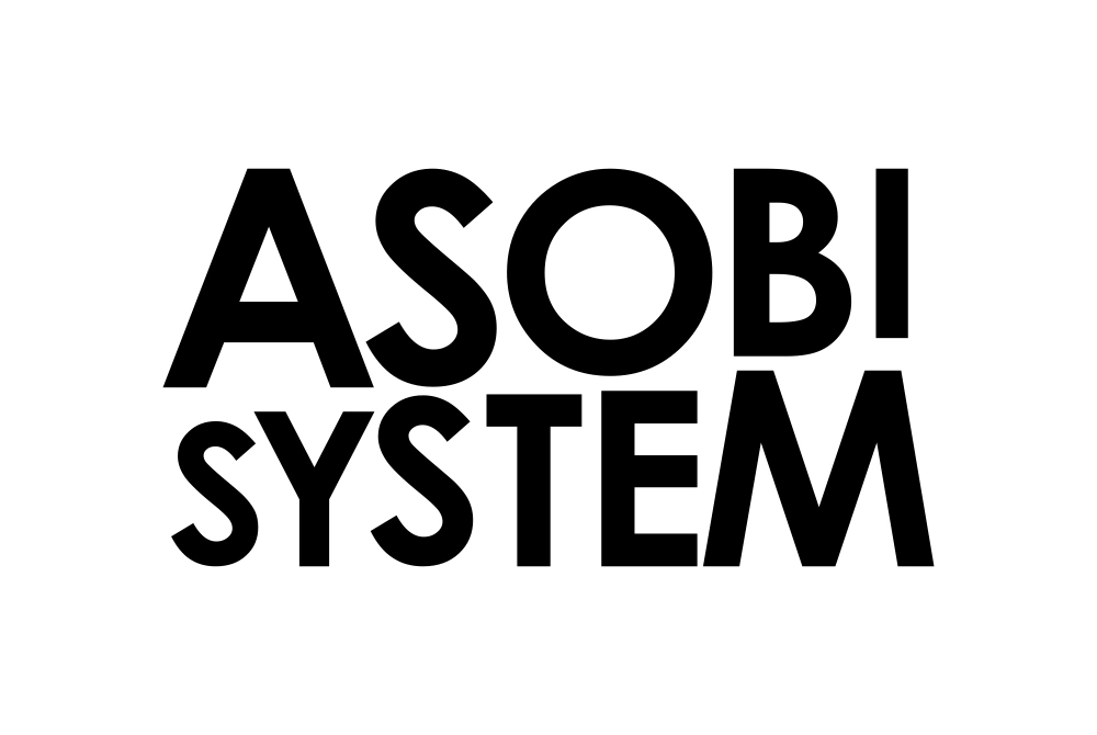 ASOBISYSTEM Wordmark Logo
