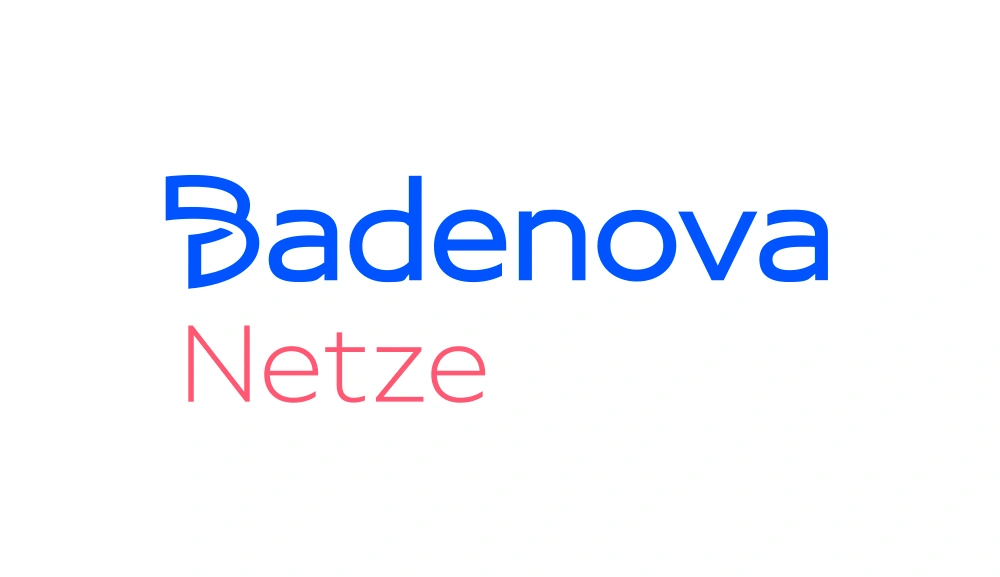 Badenova Netze Wordmark Logo