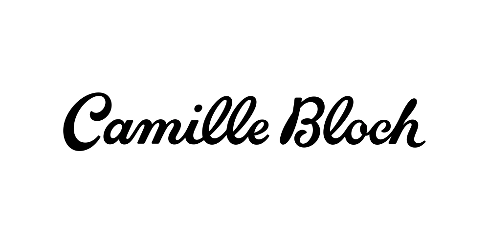 Chocolats Camille Bloch Wordmark Logo