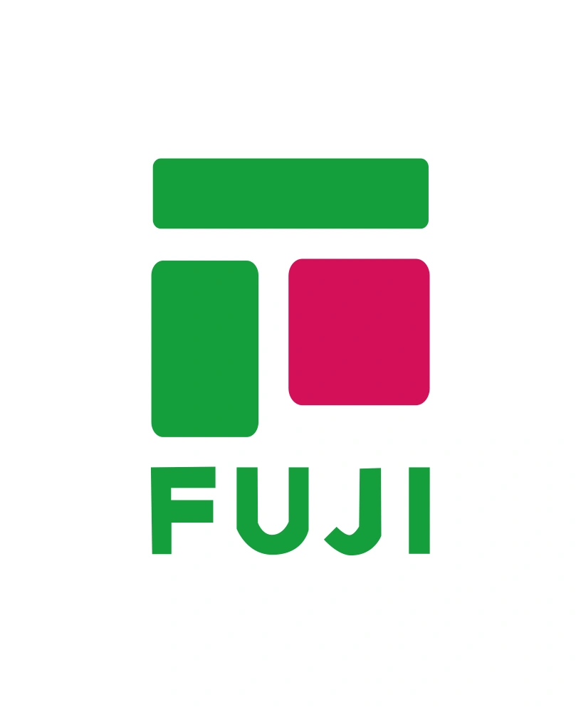 Fuji supermarket Wordmark Logo