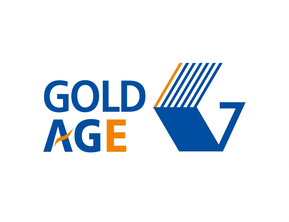 Gold Age Wordmark Logo