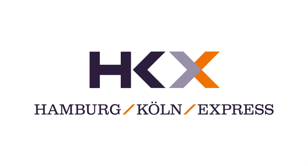 Hamburg-Köln-Express Wordmark Logo
