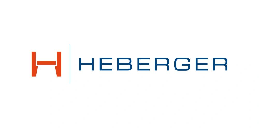 Heberger Bau Wordmark Logo