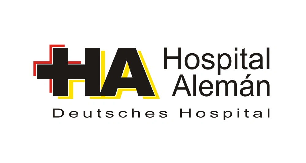 Hospital Aleman Wordmark Logo