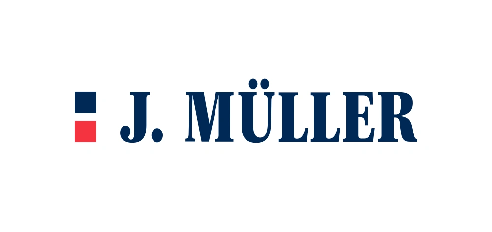J. Müller Wordmark Logo