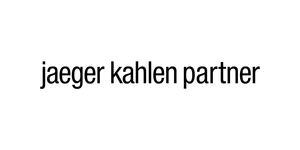 Jaeger Kahlen Partner Wordmark Logo