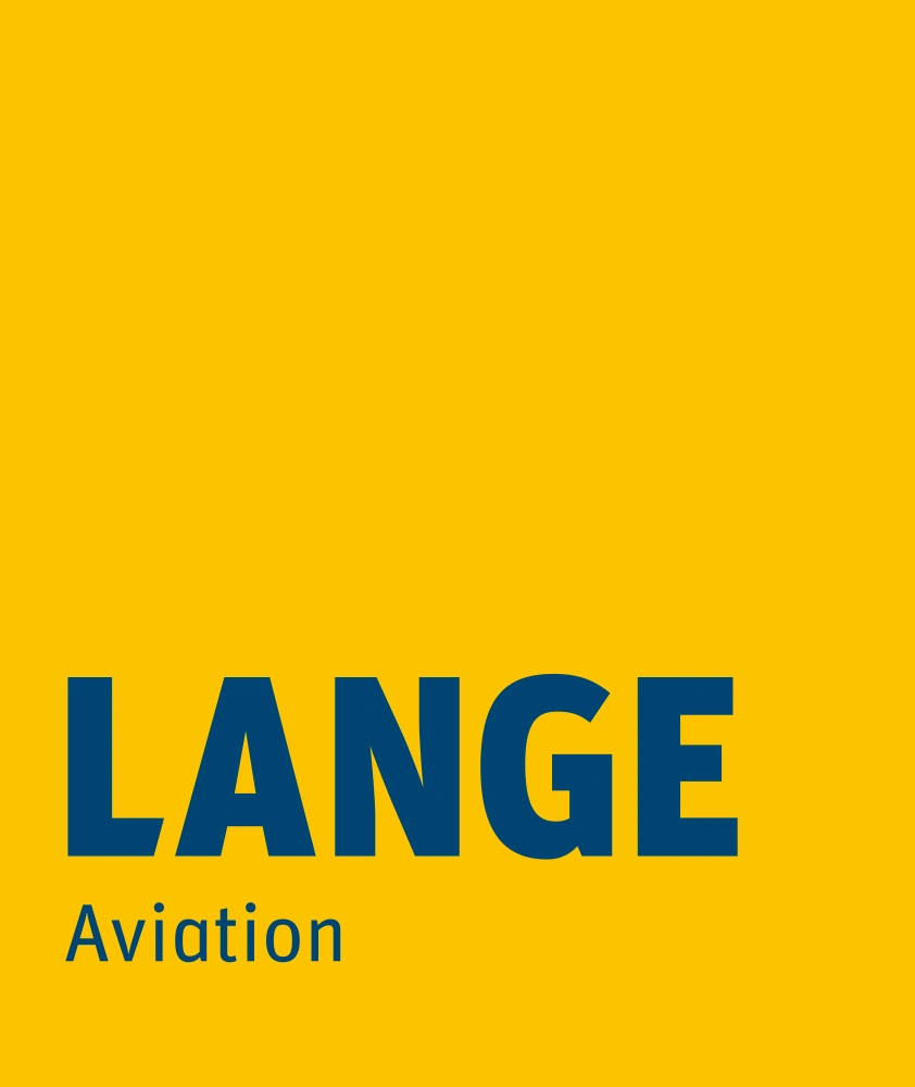 Lange Aviation Wordmark Logo