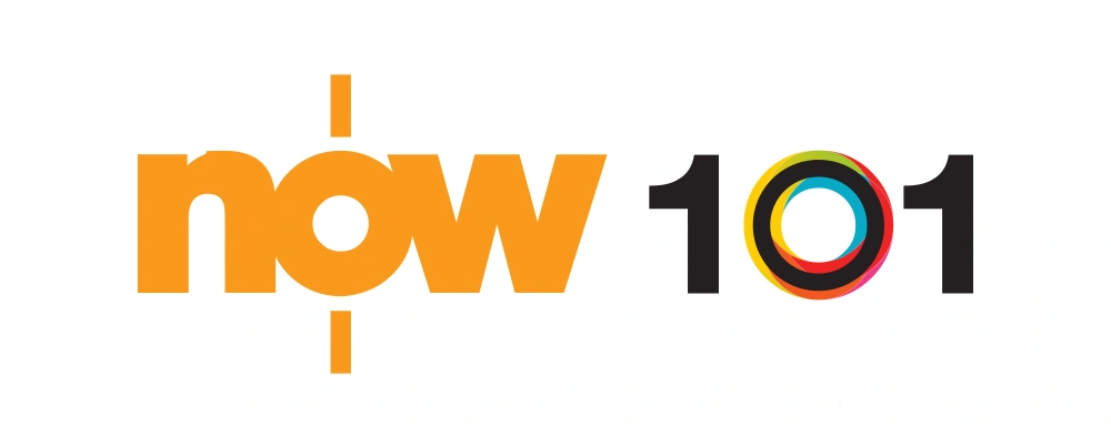 Now TV Channel 101 Wordmark Logo