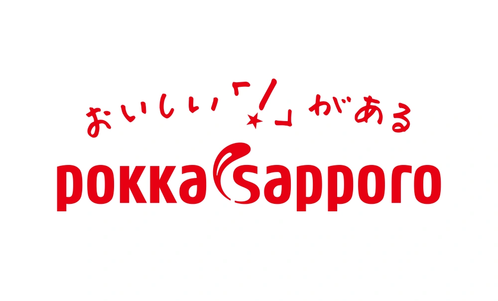 Pokka Sapporo Food and Beverage Wordmark Logo