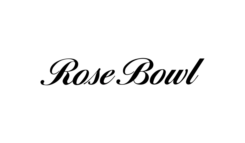 Rose Bowl Stadium Wordmark Logo
