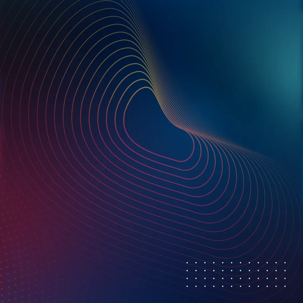 Tech Futuristic Gradient Poster Dark Business