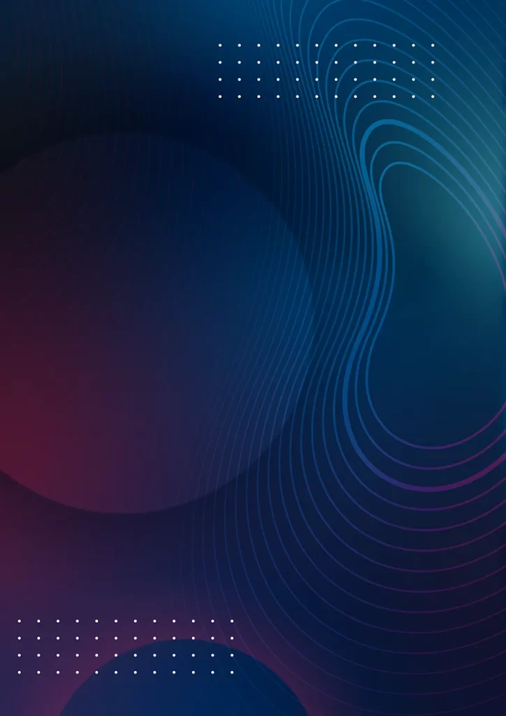 Tech Lines Dark Poster Template Futuristic