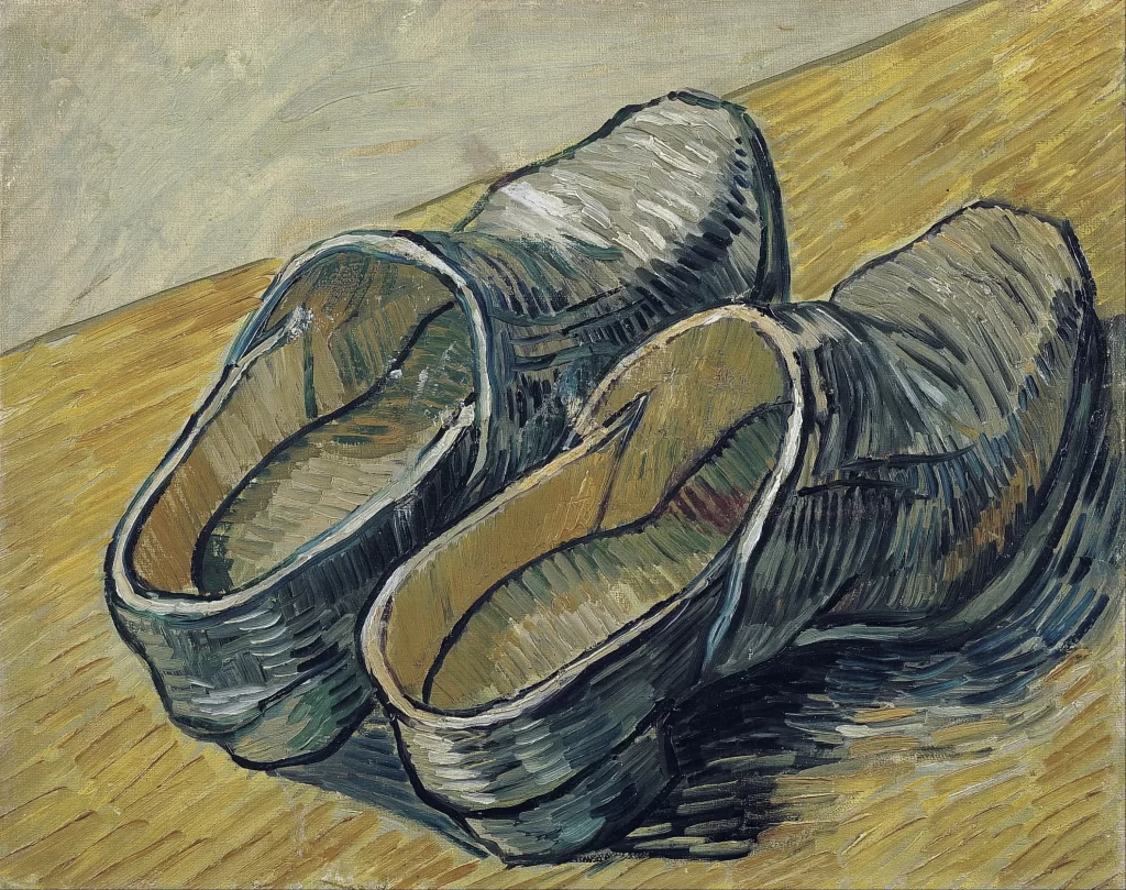A Pair of Leather Clogs Van Gogh