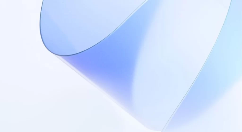 Abstract Blue Shapes Gradient Light