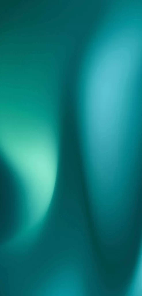 Abstract Green Blur