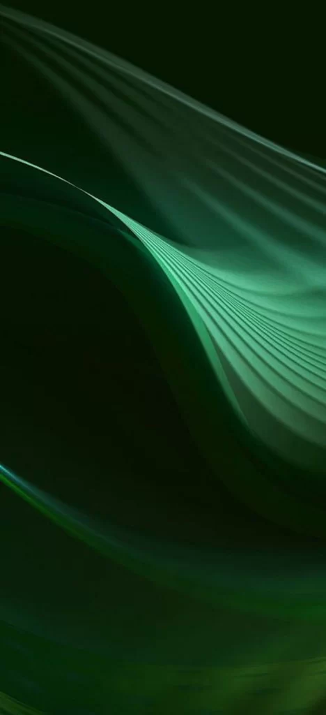 Abstract Green Lines Shadow