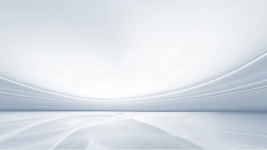 Abstract Minimalist Curved Light Reflection
