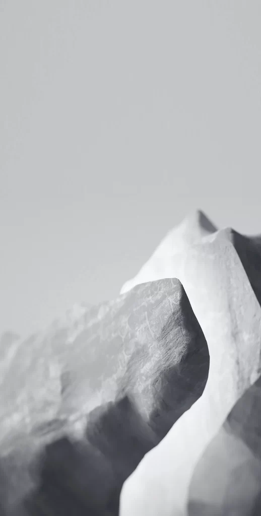 Abstract Mountain Peaks
