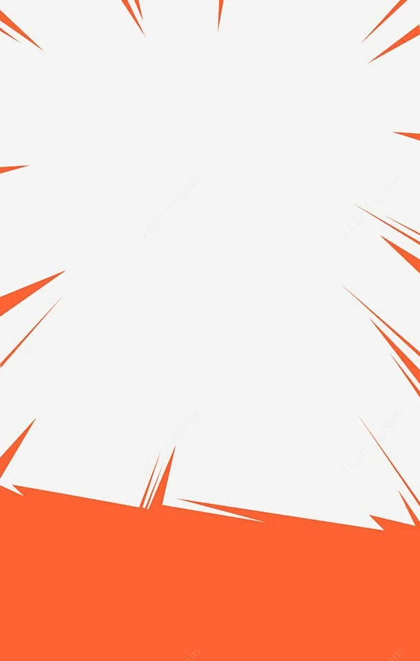 Abstract Orange Lines Dynamic Energy