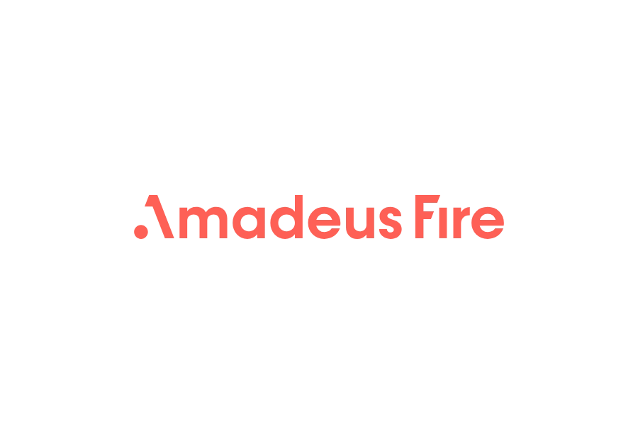 Amadeus Fire Modern Logo