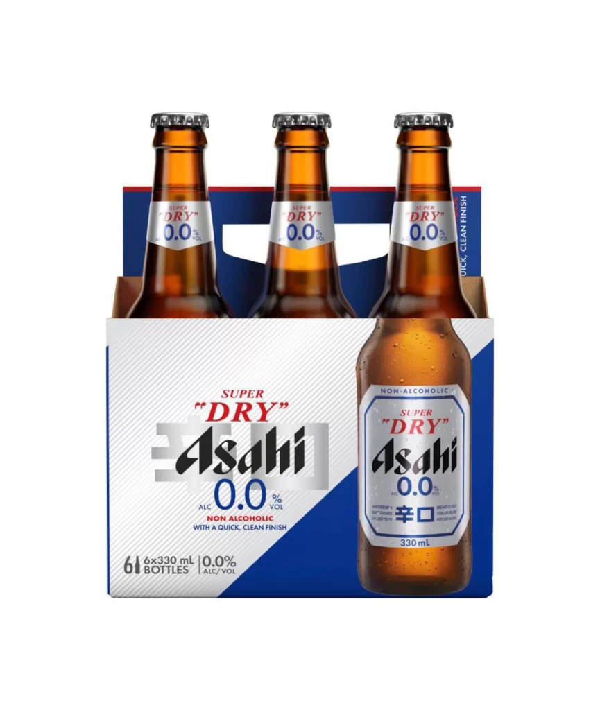 Asahi Non-Alcoholic Beer Bottles