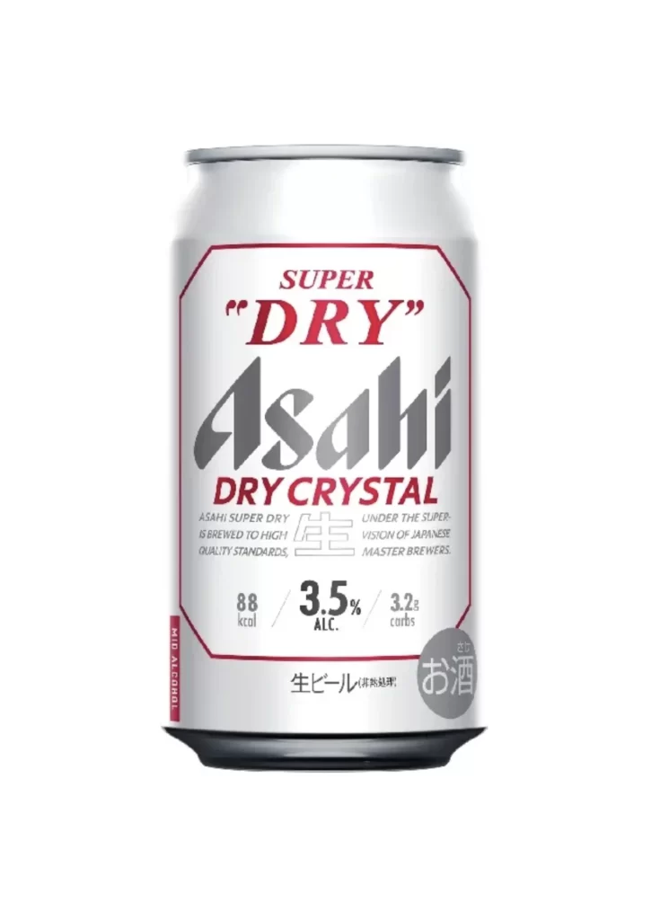 Asahi Super Dry Beer Can