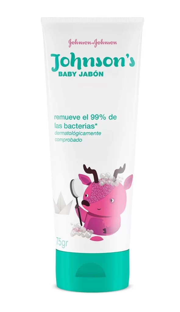 Baby Soap Tube Pink Green Cartoon Clean Design