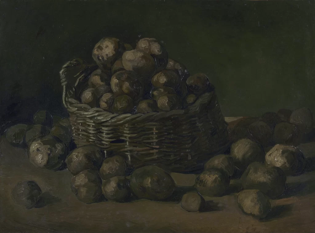 Basket of Potatoes Van Gogh