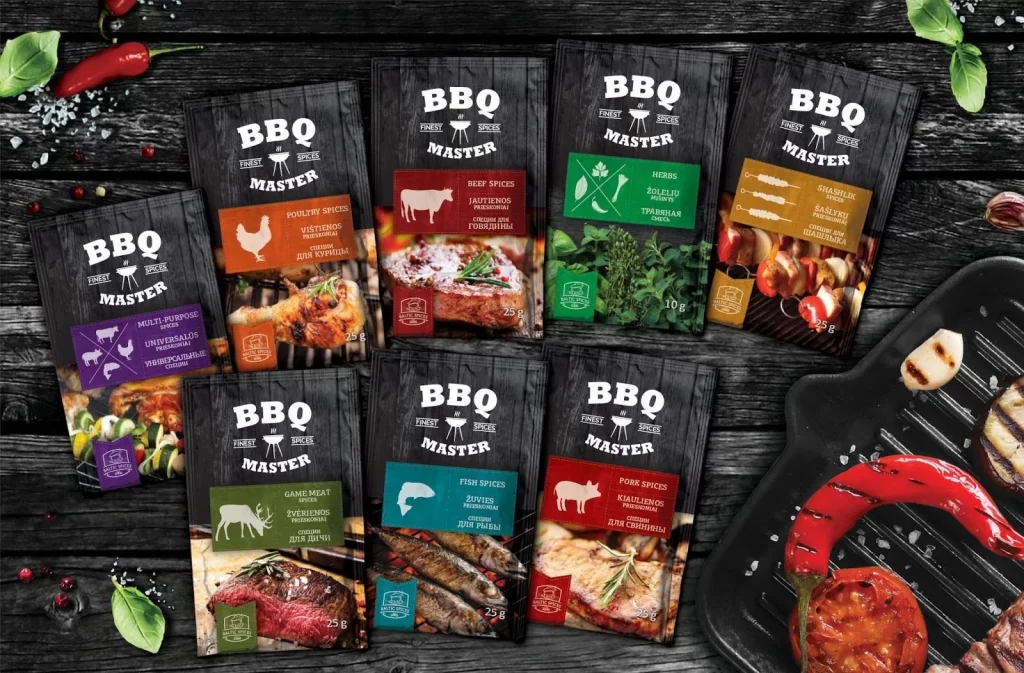 BBQ Master Spices Beef Chicken Fish Pork Herbs Grilled