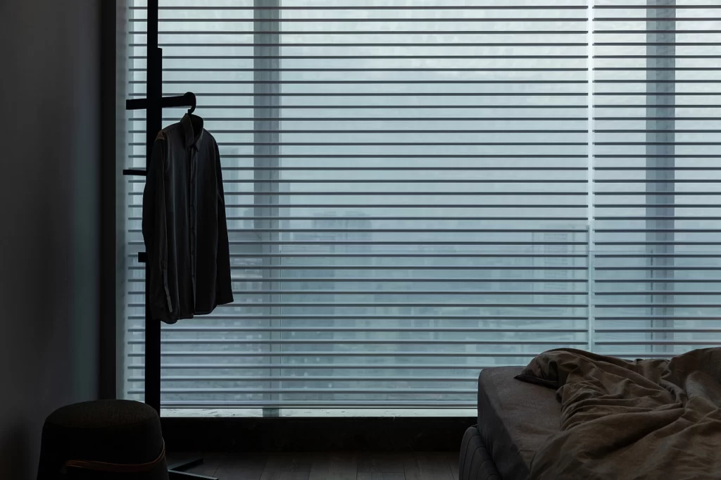Bedroom Dark Neutral Simple Industrial Style