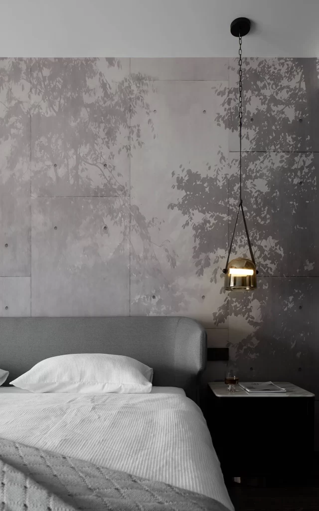 Bedroom Industrial Gray Neutral Concrete Texture