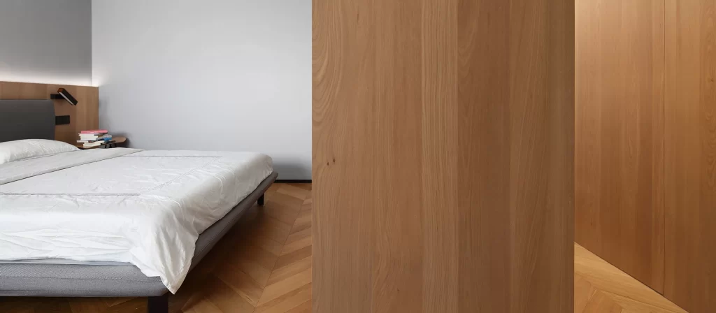 Bedroom Minimalist Neutral Light Wood Simple