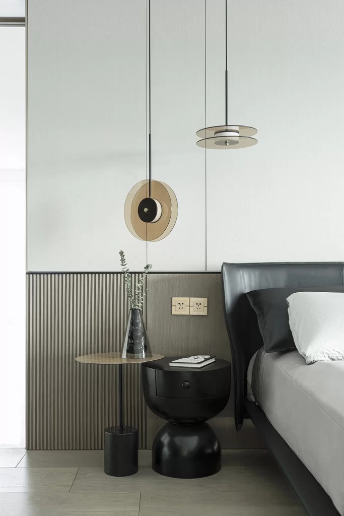 Bedroom Modern Minimalist Neutral Black White Beige