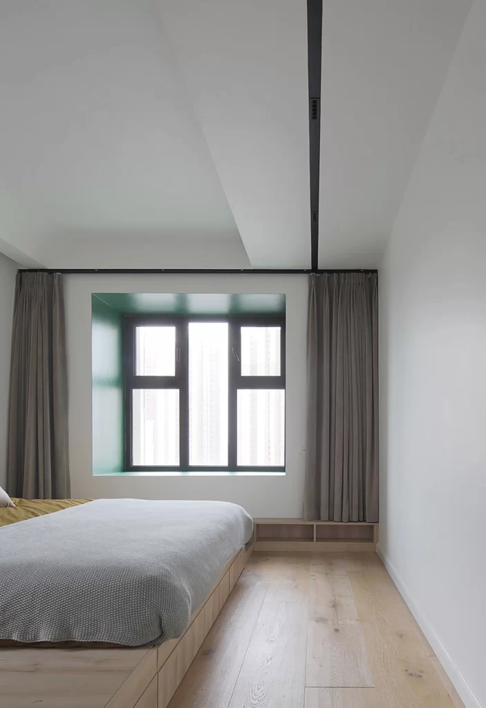 Bedroom Modern Minimalist Neutral Light Wood