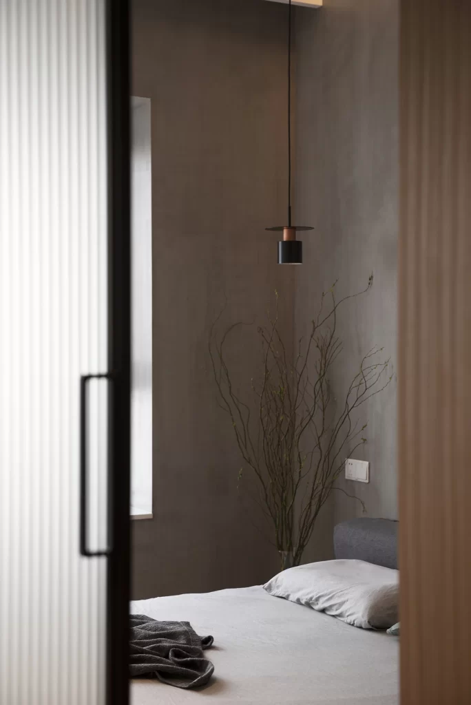 Bedroom Neutral Gray Simple Minimalist