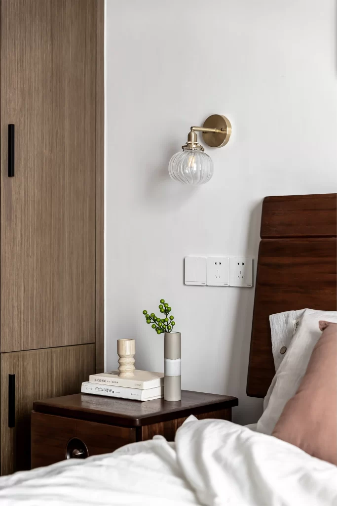 Bedroom Scandinavian White Wood Neutral Simple