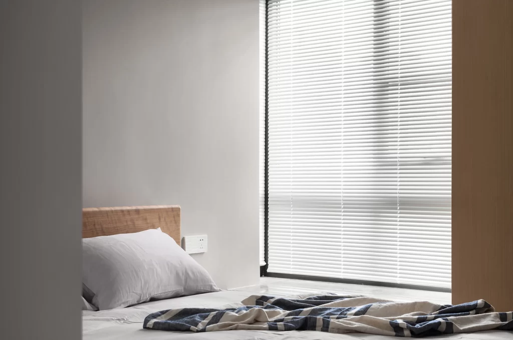 Bedroom Simple Neutral White Wood