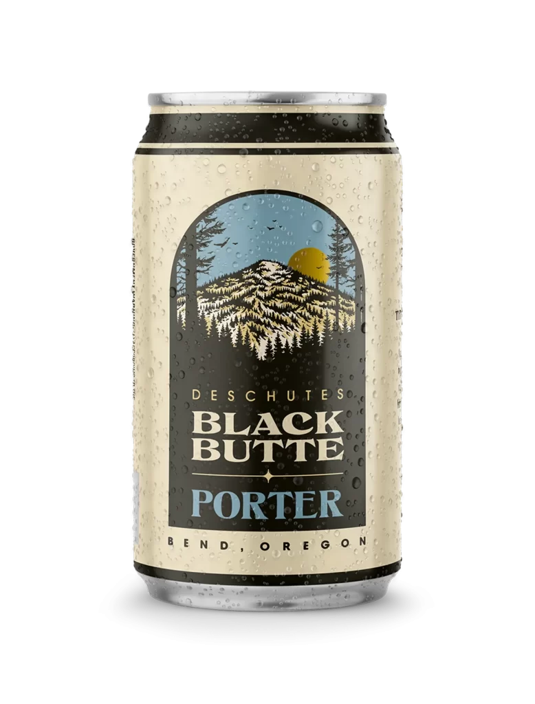 Beer Can Porter Mountain Forest Oregon