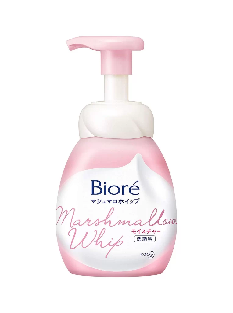 Biore Marshmallow Whip Cleanser Pump Bottle Kao