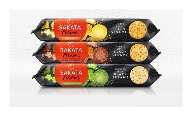 Biscuit Packaging Black Red Yellow Green